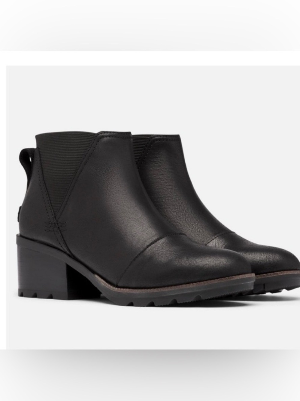 Sorel Cate Chelsea Black Ankle
